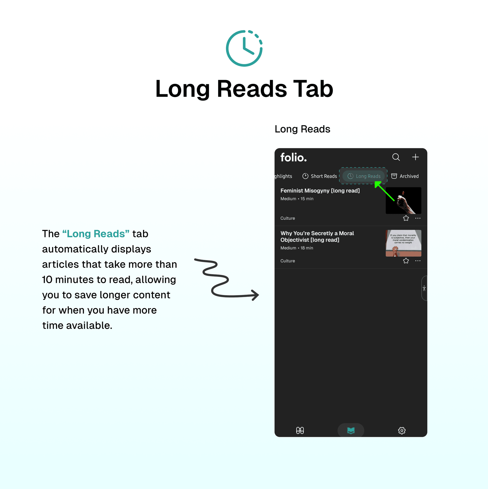 Long Reads Tab